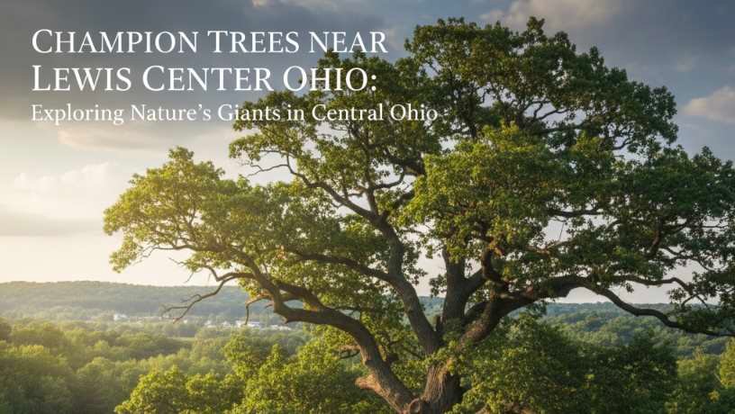 champion trees near lewis center ohio: Exploring Nature’s Giants in Central Ohio